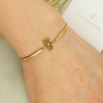 Bransoletka Milleluci z motywem dziewczynki – Hipoalergiczna stalowa biżuteria damskak (2).jpg